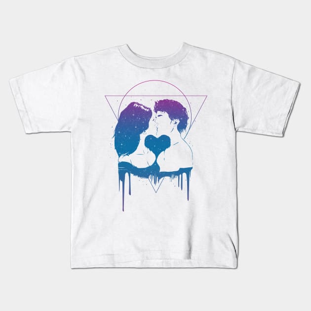 Cosmic love II Kids T-Shirt by soltib